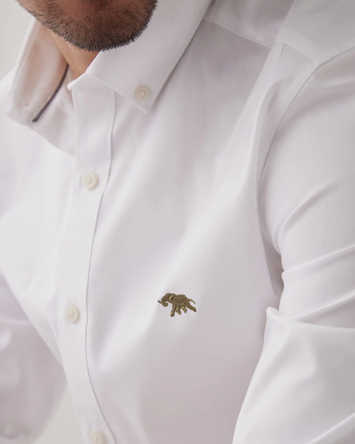 Essential White Colored Cotton Shirt