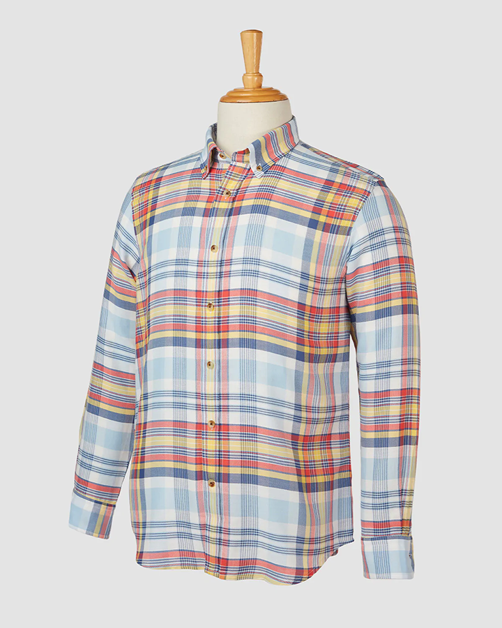 Sunshine Checked Cotton Full Sleeve Shirt