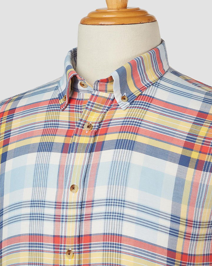 Sunshine Checked Cotton Full Sleeve Shirt