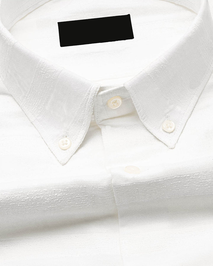 Formal White Colored Cotton Shirt