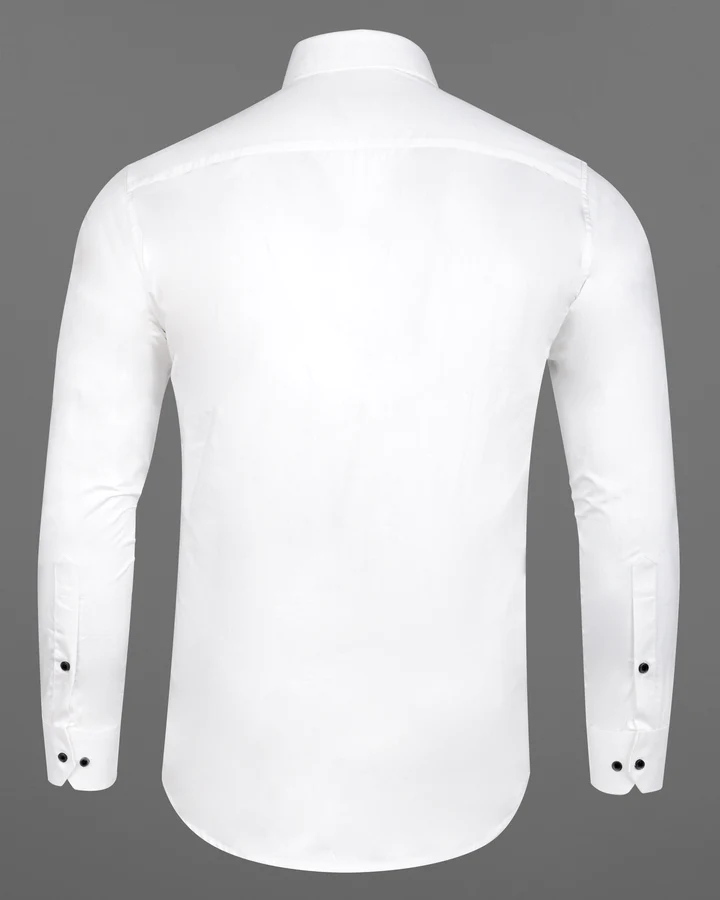 Bright White Premium Cotton Shirt