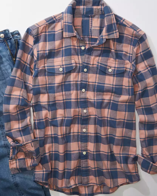 Soft Flannel Rayon Full Sleeve Shirt