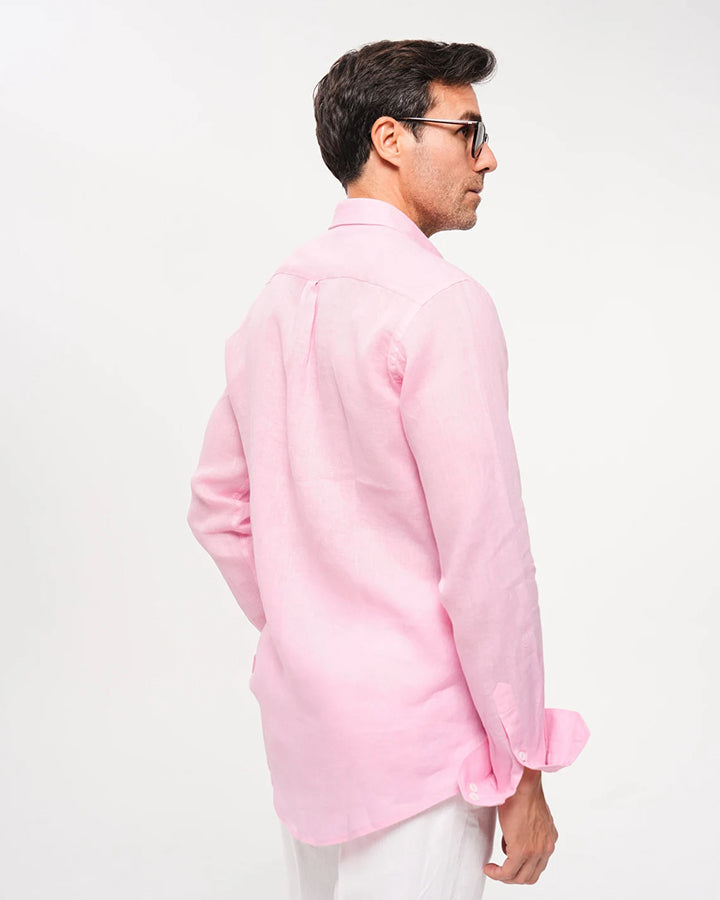 Classic Pink Cotton Shirt – Timeless Wardrobe Essential