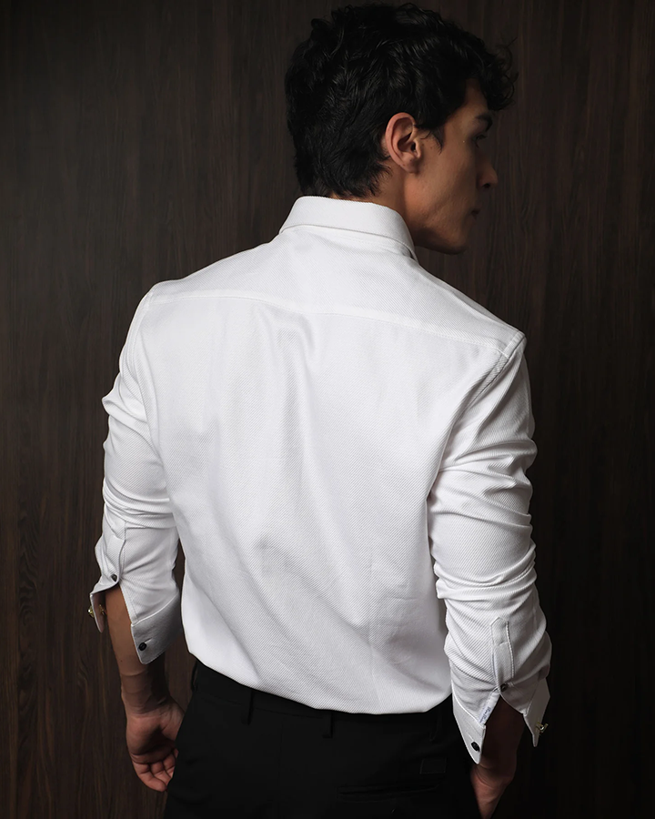 Premium Cosa White Colored Cotton Shirt